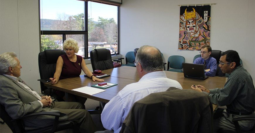 Cheryl Gallant Encourages Local “CREATE” Committee in New Task MP-Cheryl-Gallant-meeting-with-CREATE-on-nuclear-waste