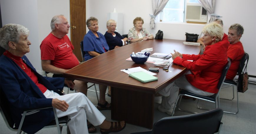 Call to Speak Up for Seniors Successful Cheryl listening to Arnprior Seniors