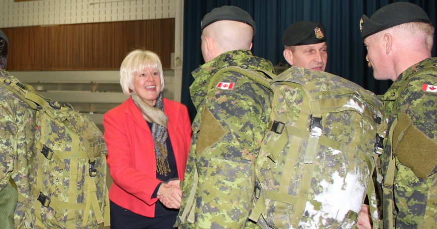 MP Cheryl Gallant Questions Defence Minister on Equipment Shortages NEWS RELEASE MP Cheryl Gallant questions DND equipment shortages 1200