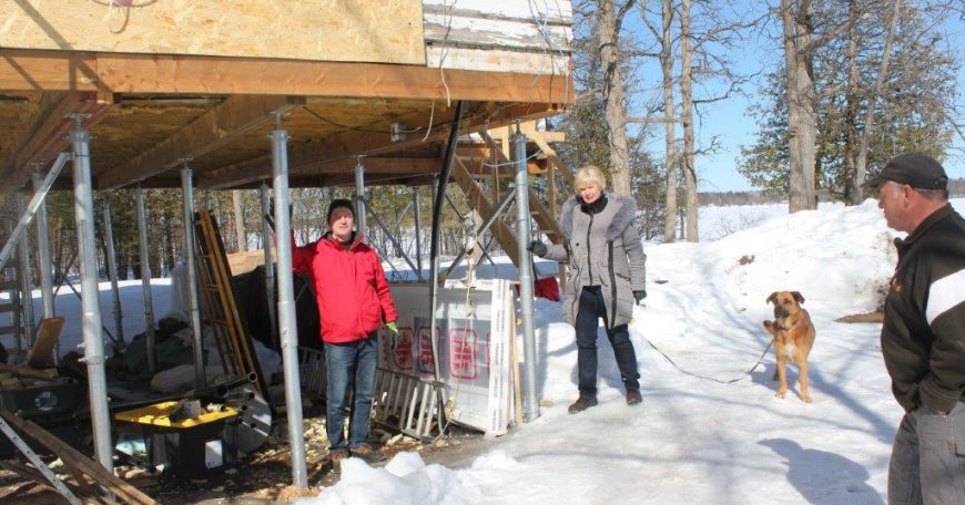 Canadians need to have at least as many Property Rights as Foreign Investors Local homeowner has raised home to stay above water
