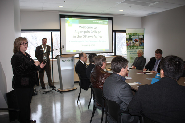 Cheryl Gallant Hosts Business Seminar at the new Algonquin College Campus