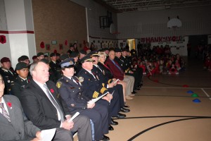 Remembrance Day @ St. Francis of Assissi School in Petawawa 2