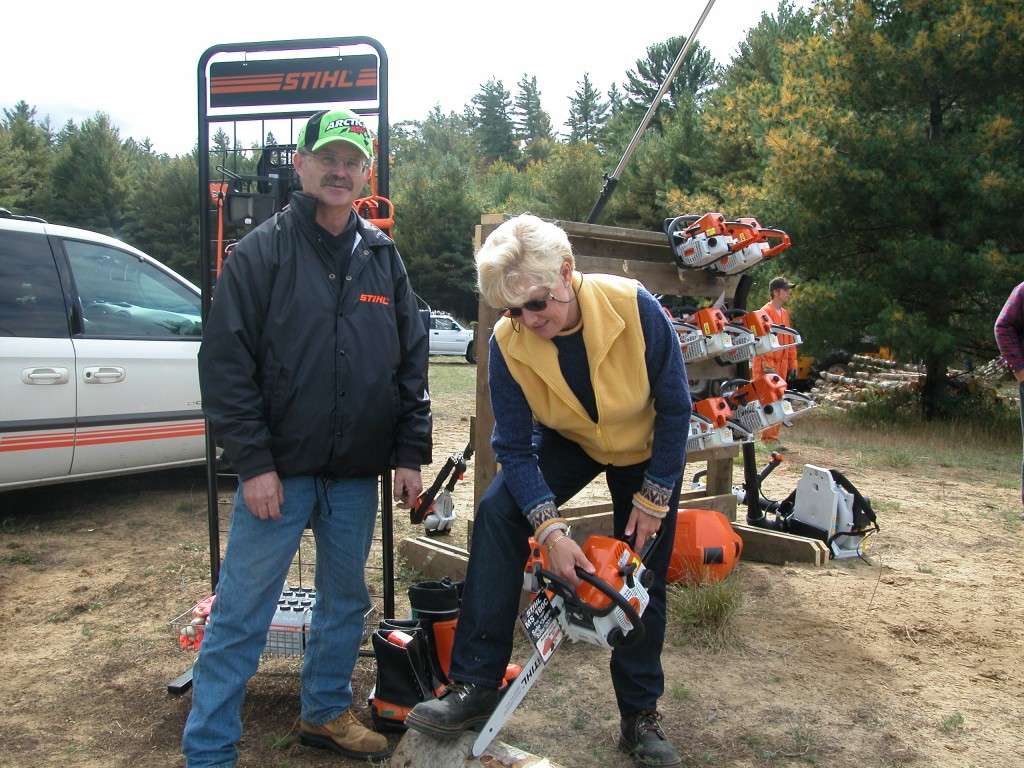 Cheryl Gallant MP at the Woodlot Conference for National Forest Week