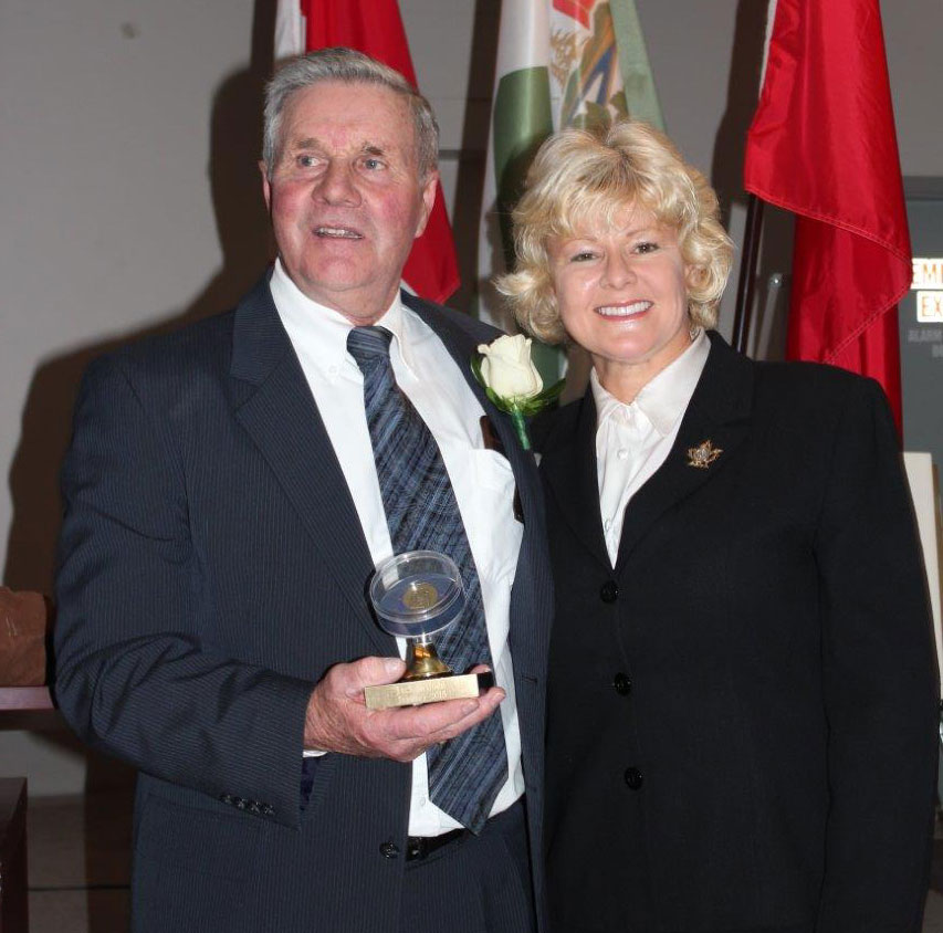 Cheryl Gallant Presents Jack Wilson with MP Commendation