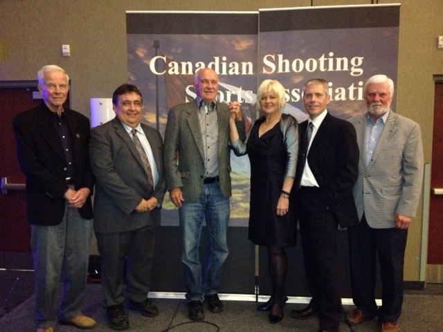 Cheryl Gallant Receives the Torch on Behalf of the Firearms Community