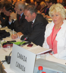 Cheryl Gallant Represents Canada at European NATO Meetings