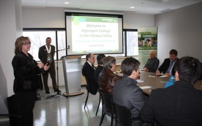 Cheryl Gallant Hosts Business Seminar at the new Algonquin College Campus