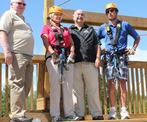 Cheryl Gallant Brings EODP Funding to Logos Land in Cobden