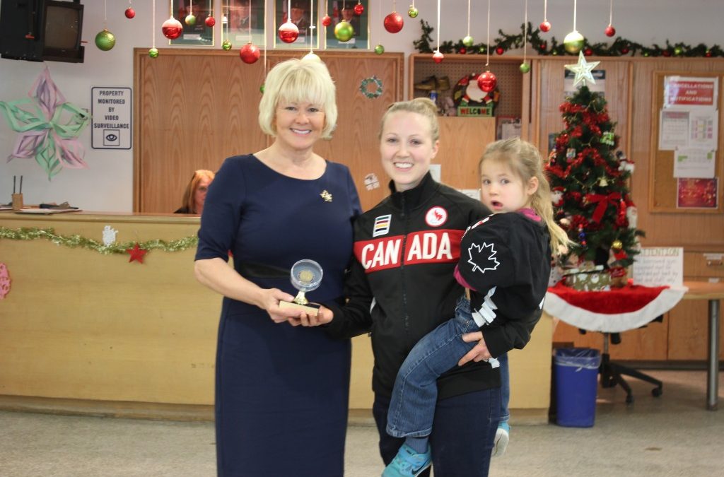 MP Gallant Presents Paralympian’s Jolan Wong and Chantal Beauchesne with MP Commendation