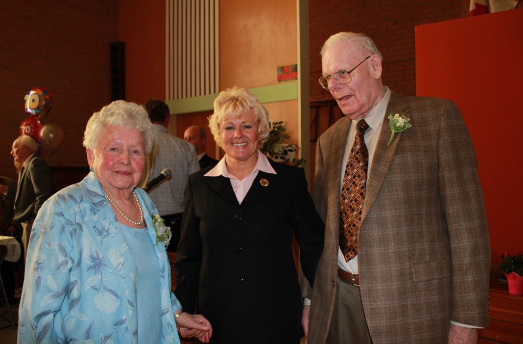 Congratulations to Mack & Marion Fraser on their 70th Wedding Anniversary